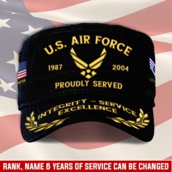 US Air Force , E 7 Air Force First Sergeant - Military Cap