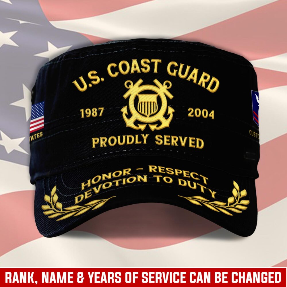 US Coast Guard, Thank a Veteran - Military Cap