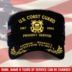 US Coast Guard, Thank a Veteran - Military Cap