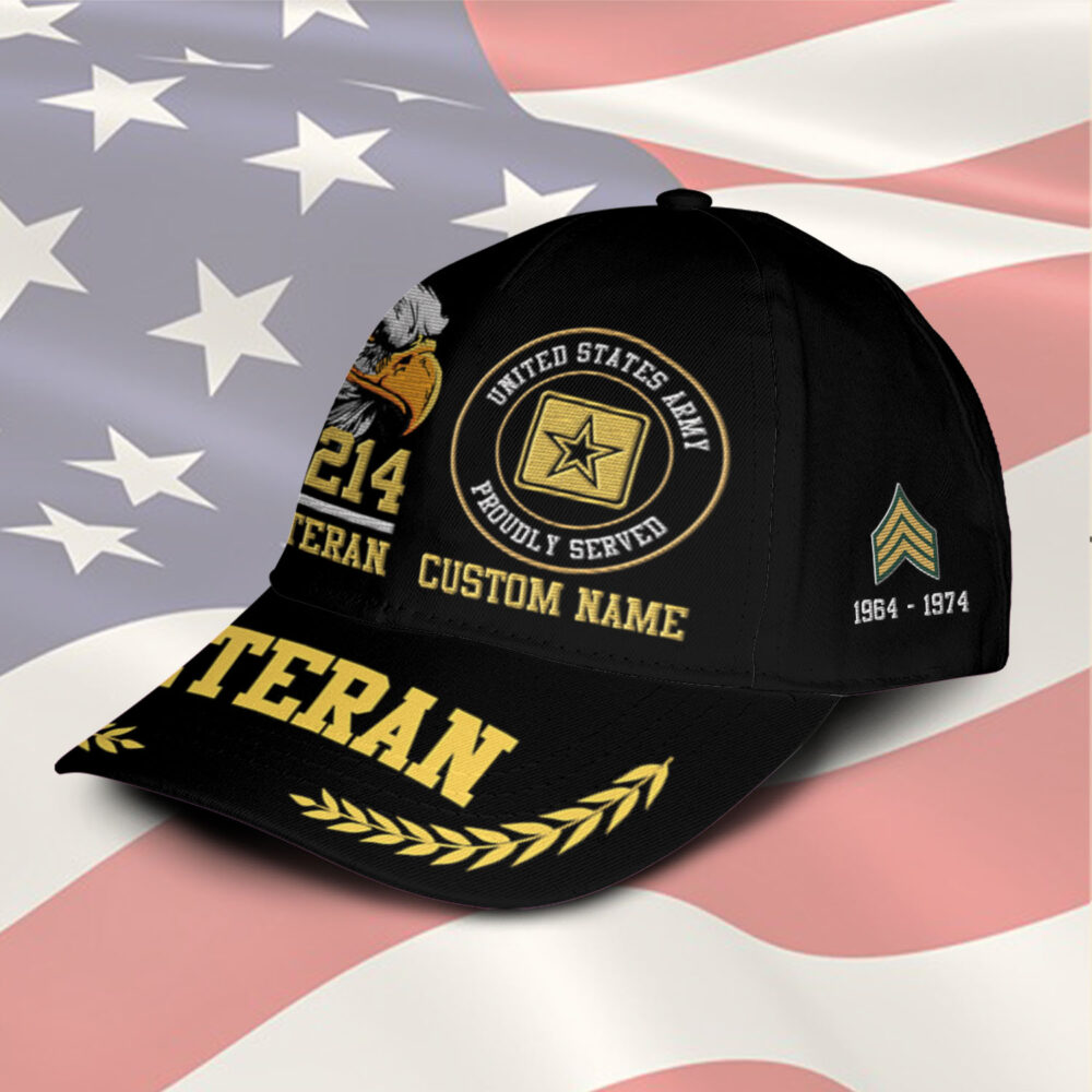 US Army, O 4 Army Major - Embroidered Classic Cap - Image 2