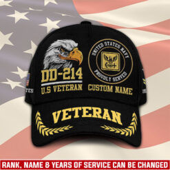 US Navy, Honor - Courage - Commitment - Embroidered Classic Cap