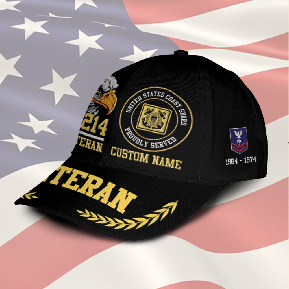 US Coast Guard, Semper Paratus - Embroidered Classic Cap - Image 2