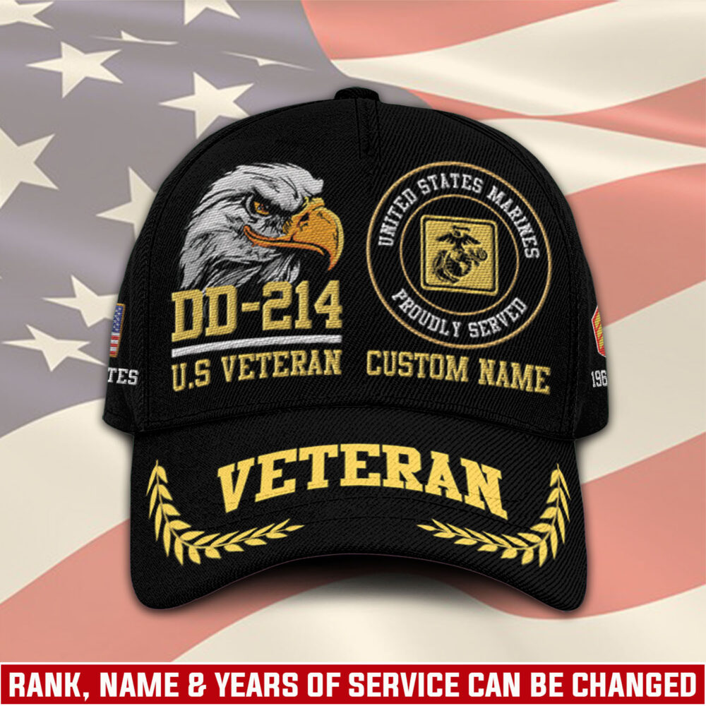 US Marine Corps, Duty, Honor, Country - Embroidered Classic Cap