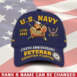US Navy, E 6 Red - Classic Cap