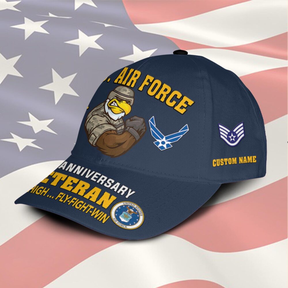 US Air Force, Service Before Self - Classic Cap - Image 2