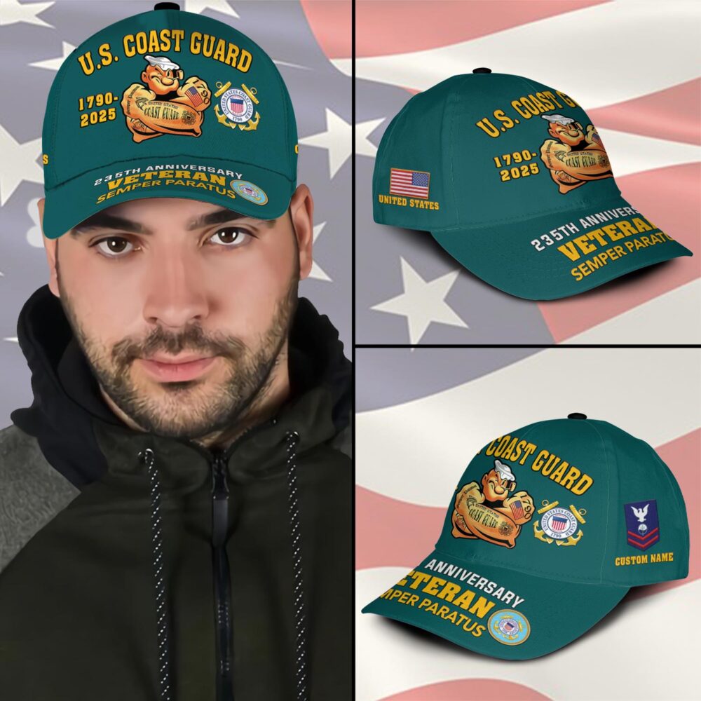 US Coast Guard, Life And Pride - Classic Cap - Image 3