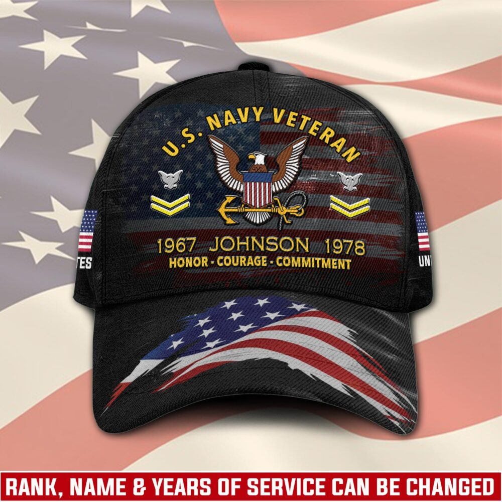 US Navy, E 6 Gold - Classic Cap