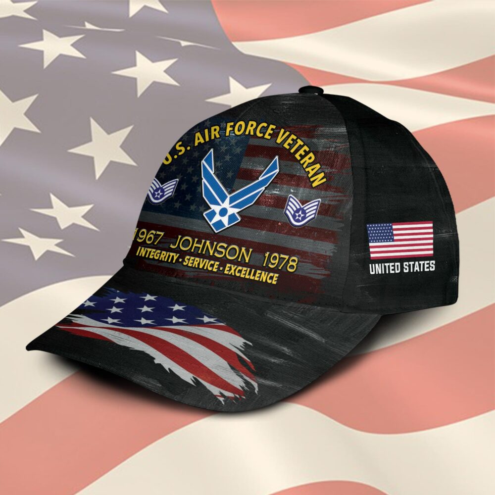US Air Force, E 9 Air Force Chief Master Sergeant - Classic Cap - Image 2