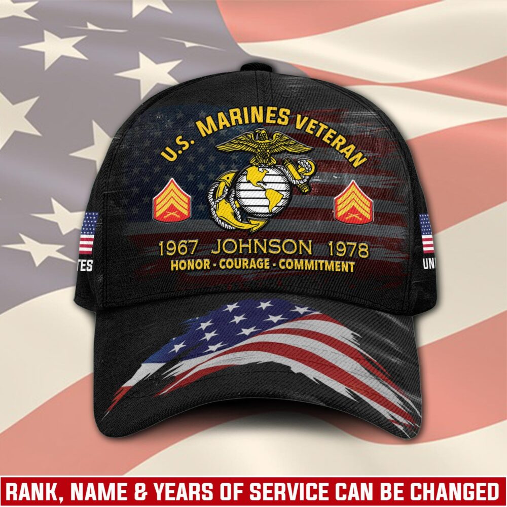 US Marine Corps, E 2 Marines Private First Class - Classic Cap
