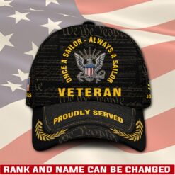 US Navy, E 9 Gold - Classic Cap