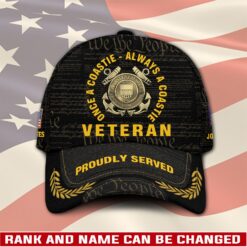 US Coast Guard, E 5 Gold - Classic Cap