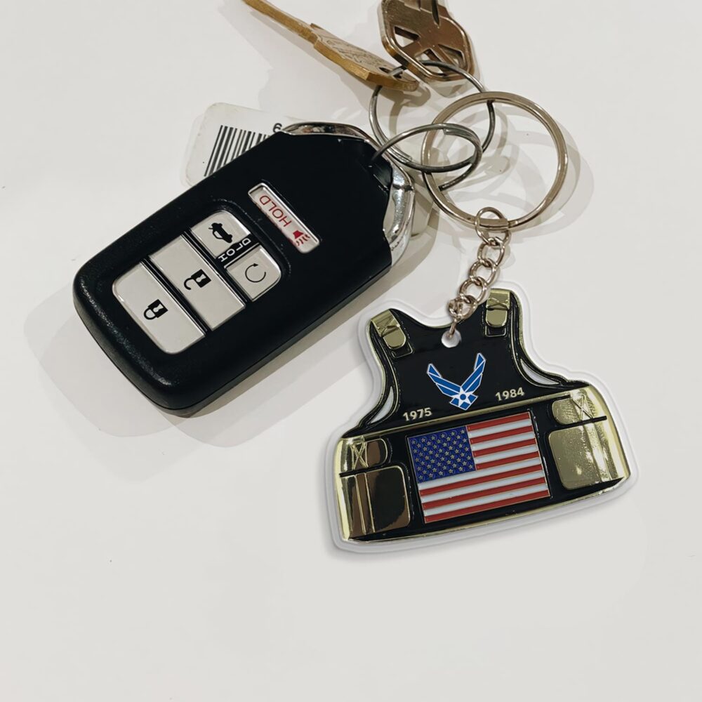 US Air Force, Always Remember, Never Forget - Acrylic Keychain - Image 3