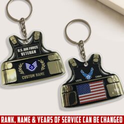 US Air Force, Always Remember, Never Forget - Acrylic Keychain