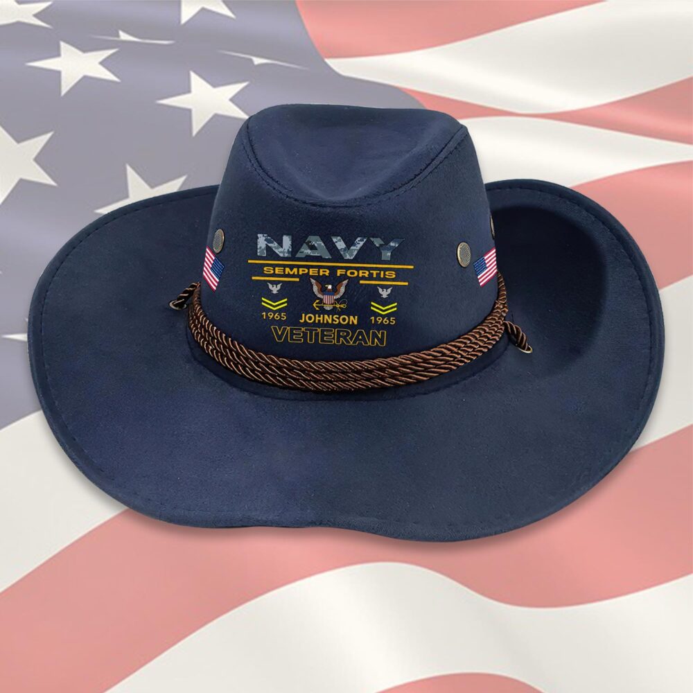 US Navy, E 4 Red - Cowboy Hat