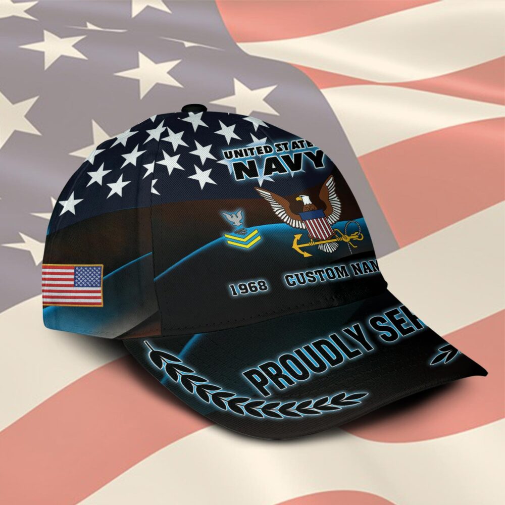 US Navy, E 5 Gold - Classic Cap - Image 2
