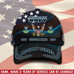 US Navy, E 5 Gold - Classic Cap