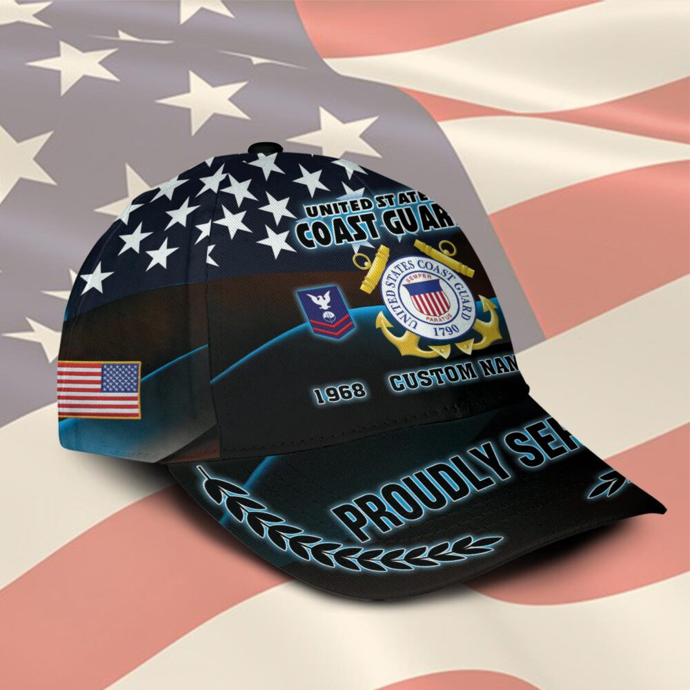 US Coast Guard, E 7 Gold - Classic Cap - Image 2