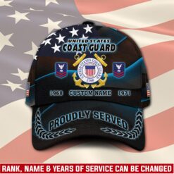 US Coast Guard, E 7 Gold - Classic Cap