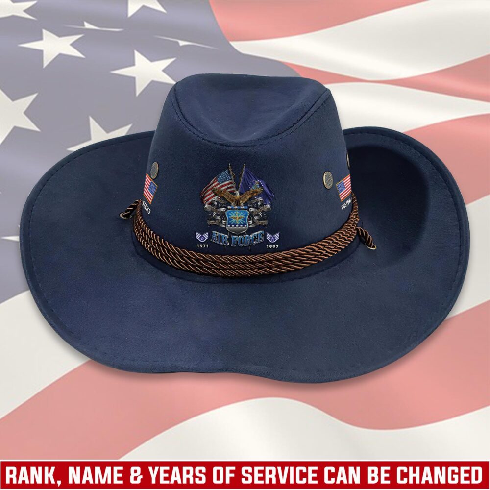 US Air Force , E 9 Air Force Chief Master Sergeant - Cowboy Hat