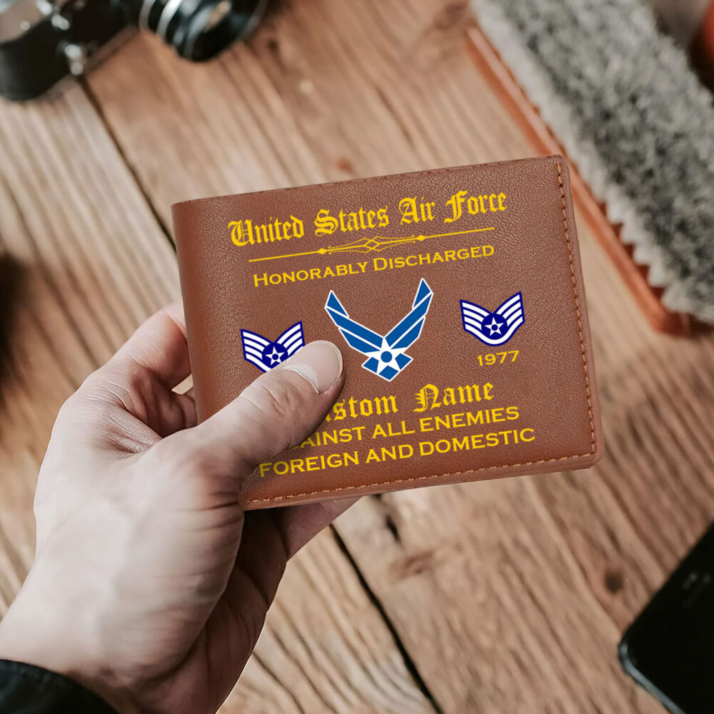 US Air Force , Honoring All Who Served - Man Wallet - Image 2