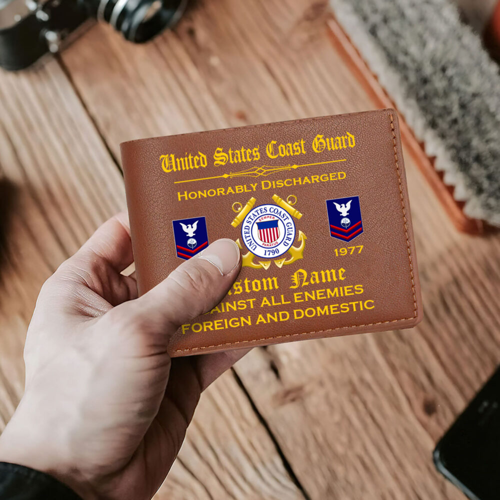 US Coast Guard, E 2 Blue - Man Wallet - Image 2