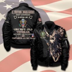 US Army, Once A Soldier, Always A Soldier - Bomber Jacket