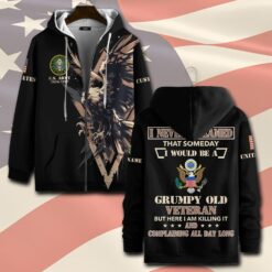 US Army, All Gave Some, Some Gave All - Zip Hoodie