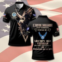 US Air Force , Always Remember, Never Forget - Polo Shirt