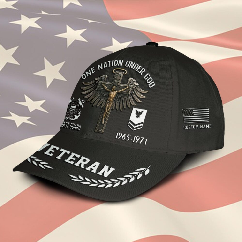 US Coast Guard, Remember - Honor - Respect - Classic Cap - Image 2