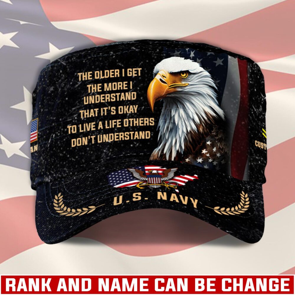 US Navy, No One Gets Left Behind - Military Cap