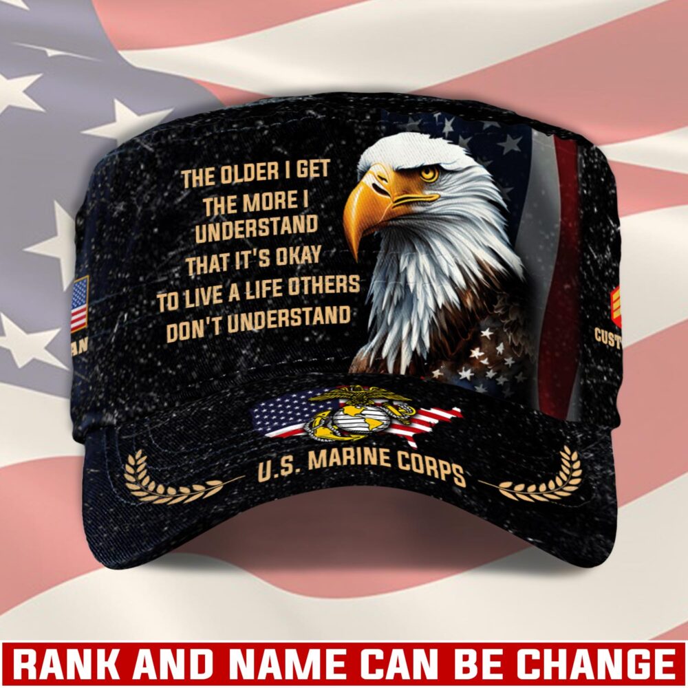 US Marine Corps, No One Fights Alone - Military Cap