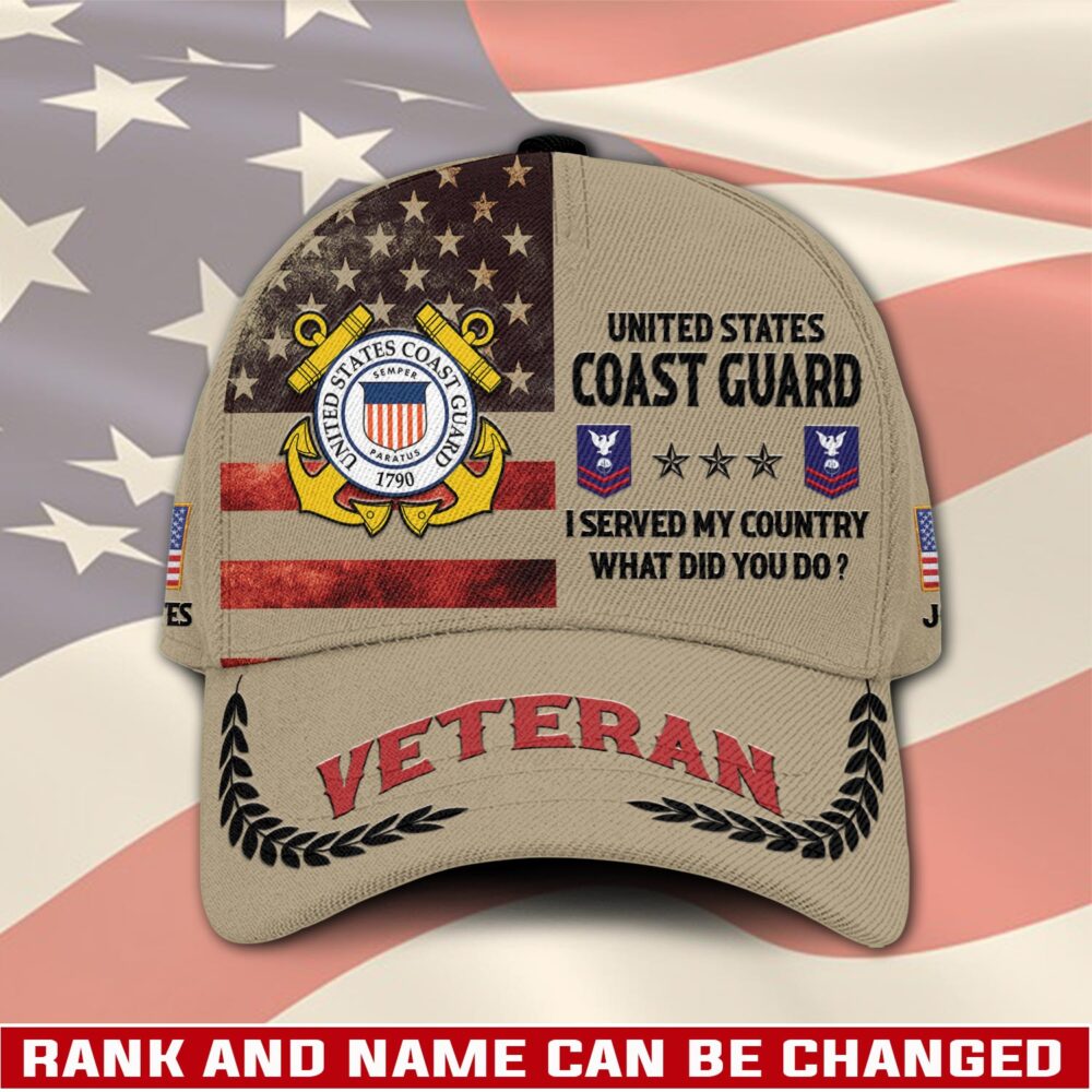 US Coast Guard, I Walked The Walk - Classic Cap