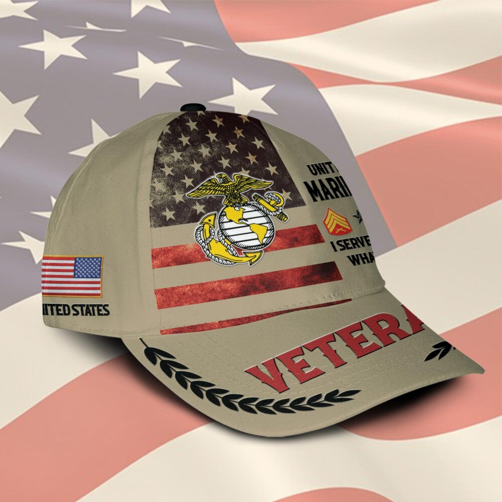 US Marine Corps, Thank a Veteran - Classic Cap - Image 2