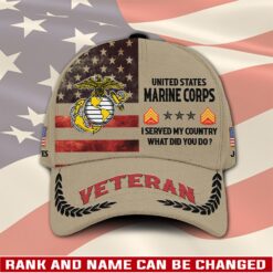 US Marine Corps, Thank a Veteran - Classic Cap