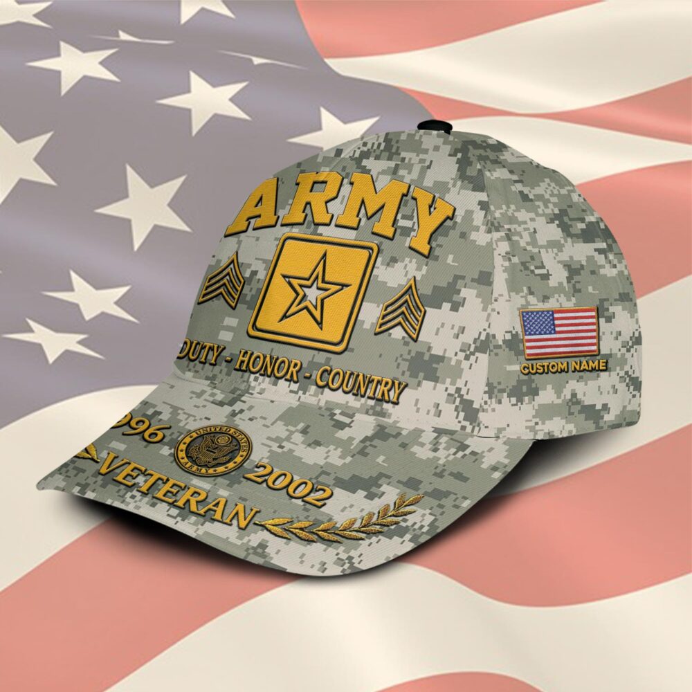 US Army, E 4 Army Specialist - Classic Cap - Image 2