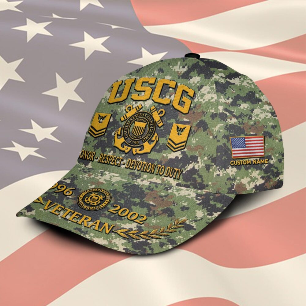 US Coast Guard, Always Remember, Never Forget - Classic Cap - Image 2