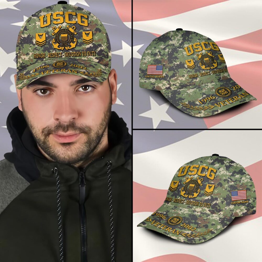 US Coast Guard, Always Remember, Never Forget - Classic Cap - Image 3
