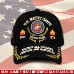 US Marine Corps, E 5 Marines Sergeant - Classic Cap