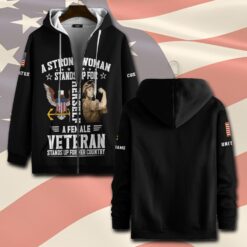 US Navy, I Walked The Walk - Zip Hoodie