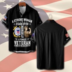 US Coast Guard, Freedom Isn't Free - Short Sleeve Button Shirt