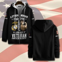 US Marine Corps, E 8 Marines Master Sergeant - Zip Hoodie