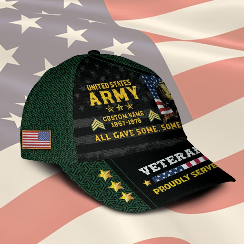 US Army, Proud To Have Served - Classic Cap - Image 2