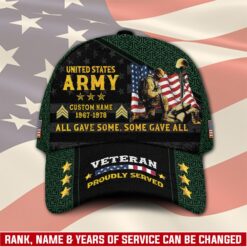 US Army, Proud To Have Served - Classic Cap