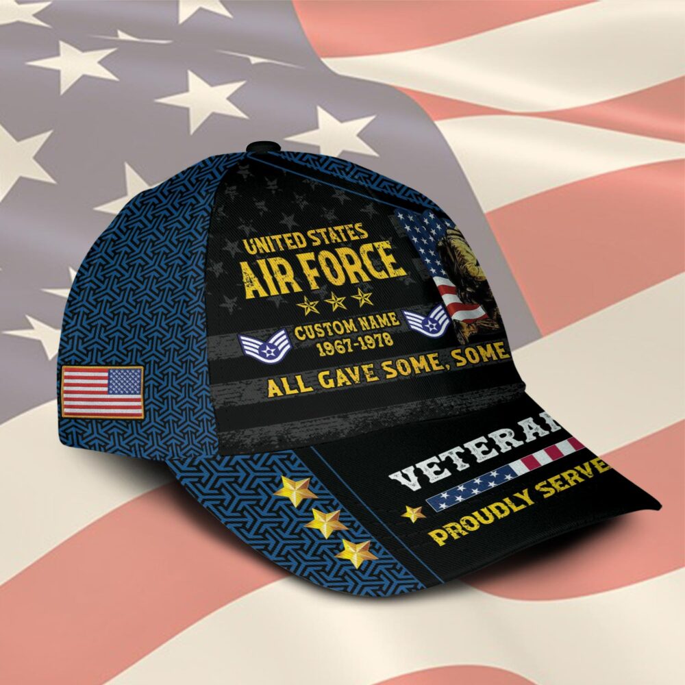 US Air Force, Service Before Self - Classic Cap - Image 2