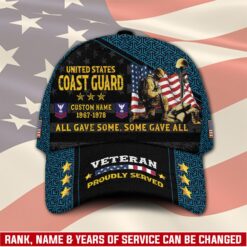 US Coast Guard, Proud Veteran - Classic Cap