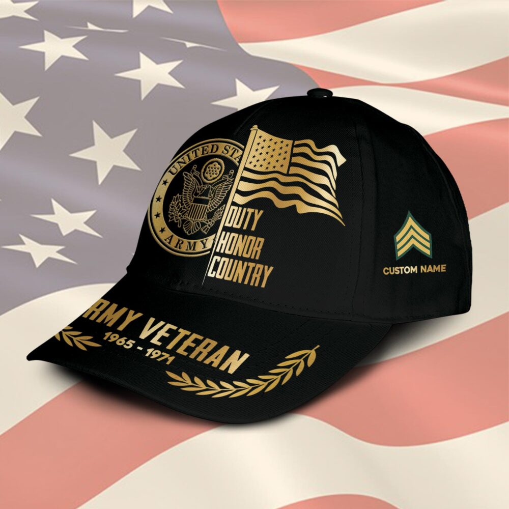 US Army, E 8 Army First Sergeant - Classic Cap - Image 2