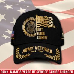 US Army, E 8 Army First Sergeant - Classic Cap