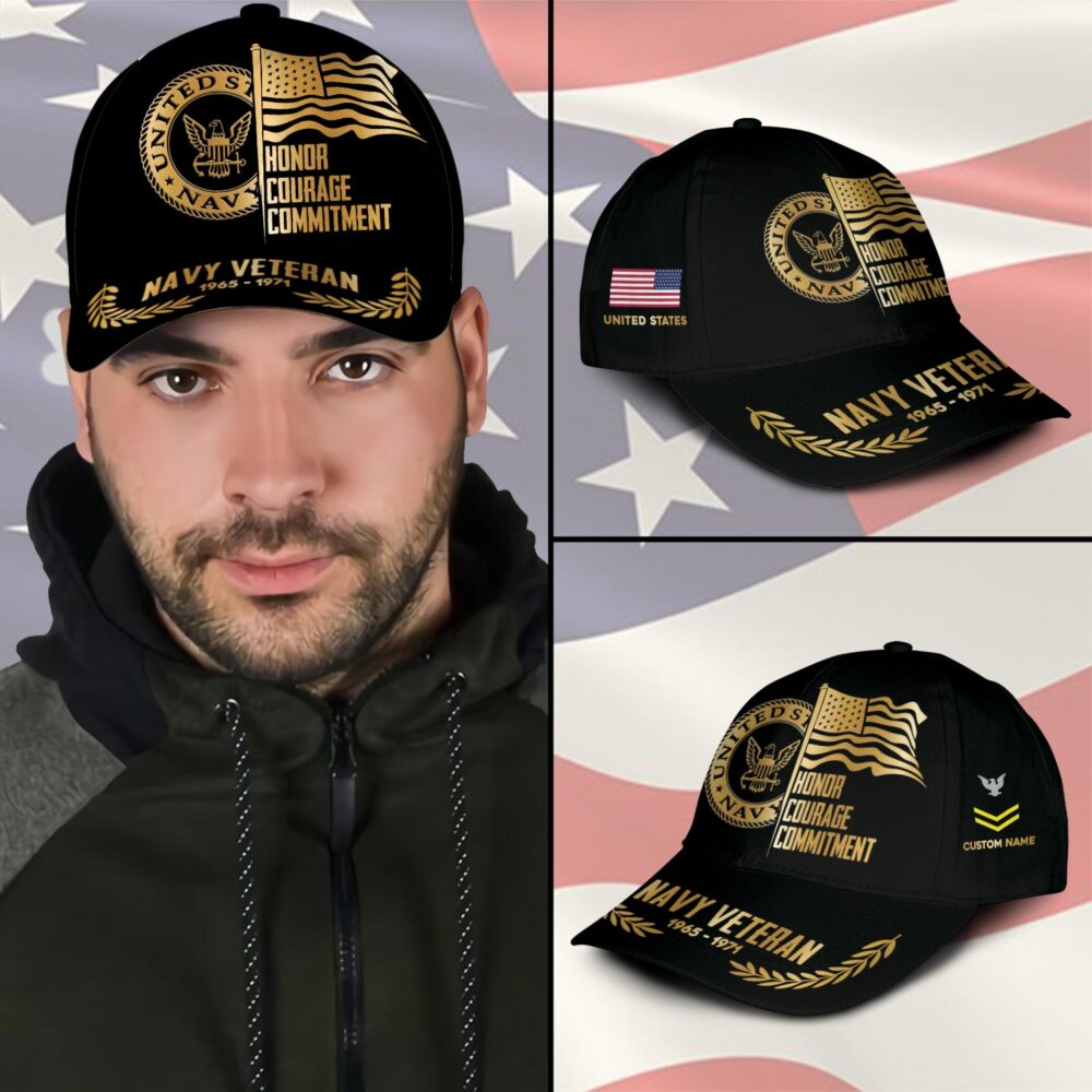 US Navy, Life And Pride - Classic Cap - Image 3
