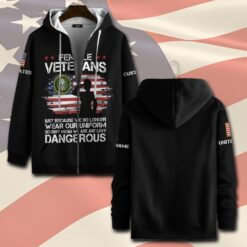 US Army, Freedom Isn't Free - Zip Hoodie