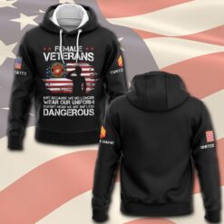 US Marine Corps, Freedom Over Fear - Hoodie